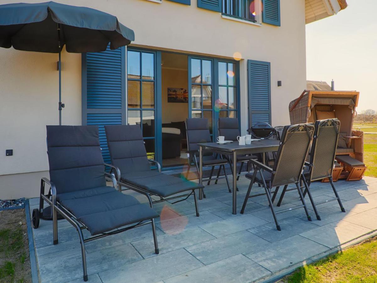 Reetland Am Meer - Luxus Reetdachvilla Mit 3 Schlafzimmern, Sauna Und Kamin F18 Дранске Экстерьер фото